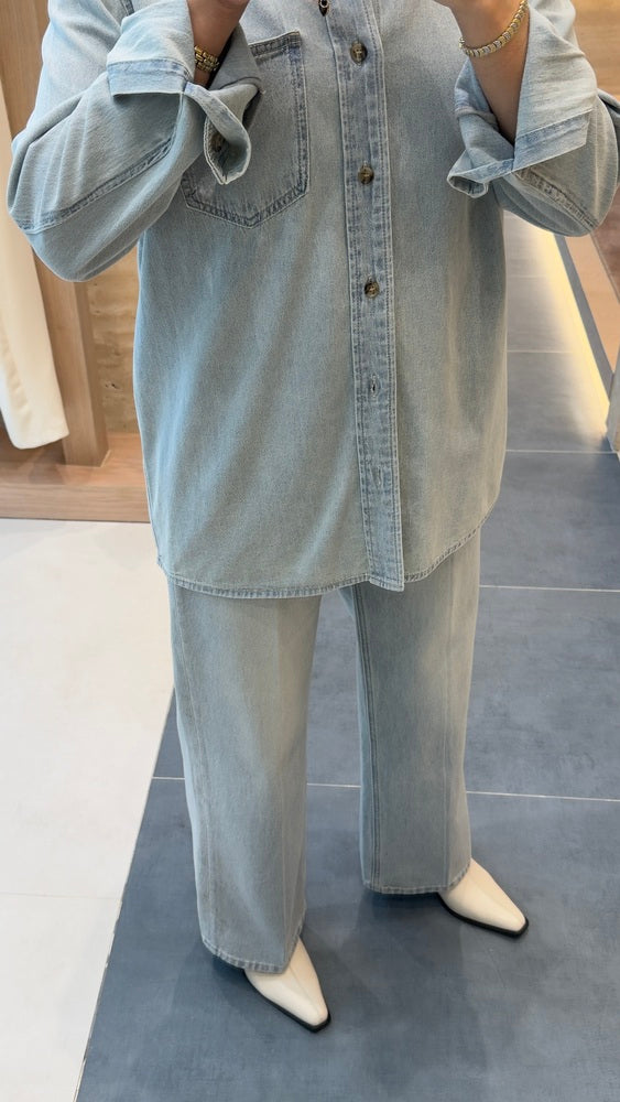 Soft Shirt + Jeans Set