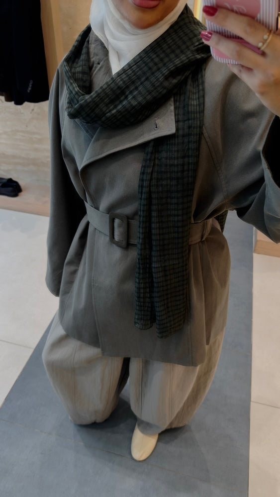 Asymmetric Shawl Jacket