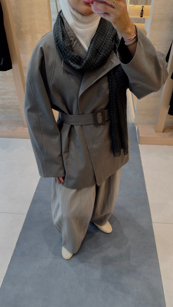 Asymmetric Shawl Jacket