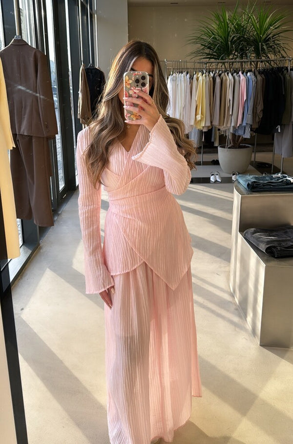 2PC Wrinkled Skirt Sets