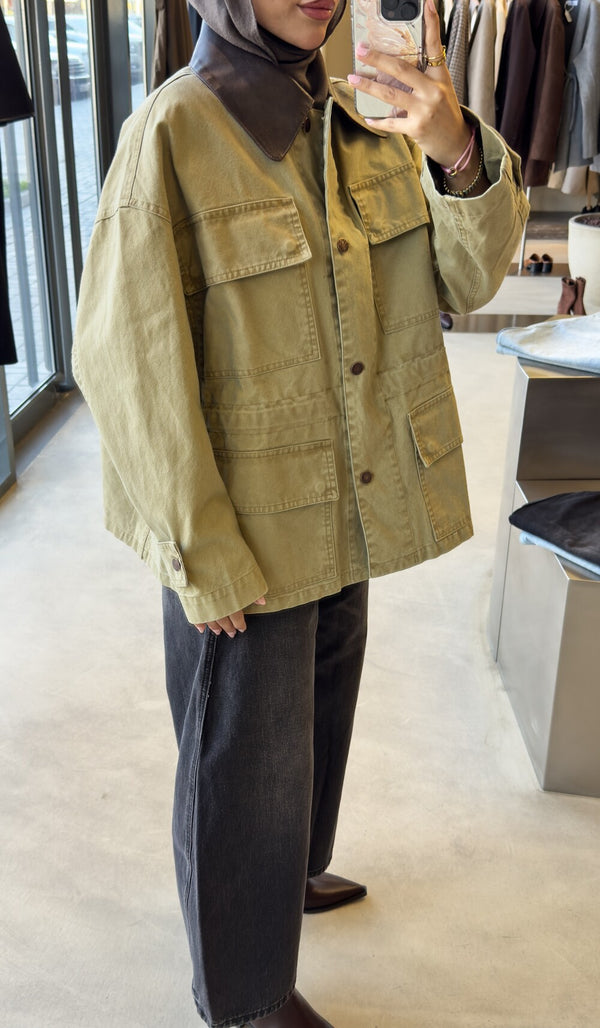 Cargo Jacket Loose-fit