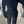 Pinstripe Hourglass Blazer Suit