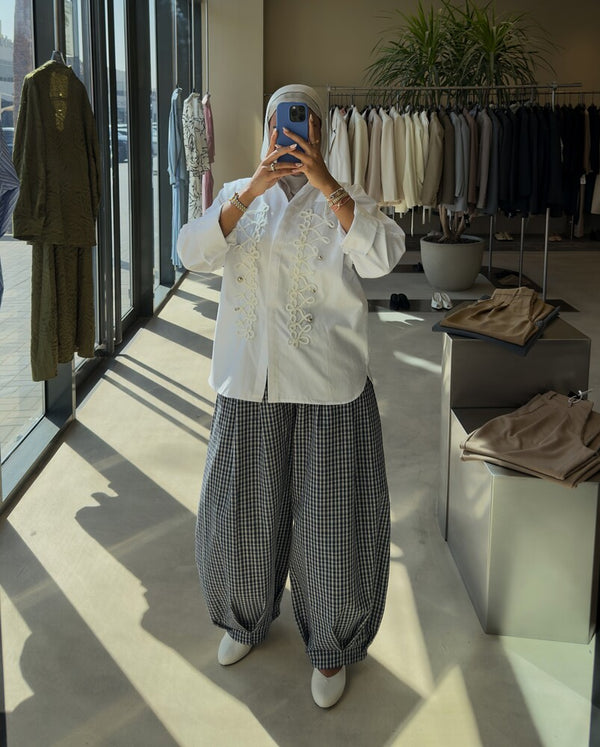 Baggy Tartan Trousers