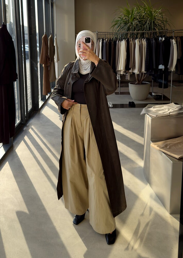 Longline Belted Jacket