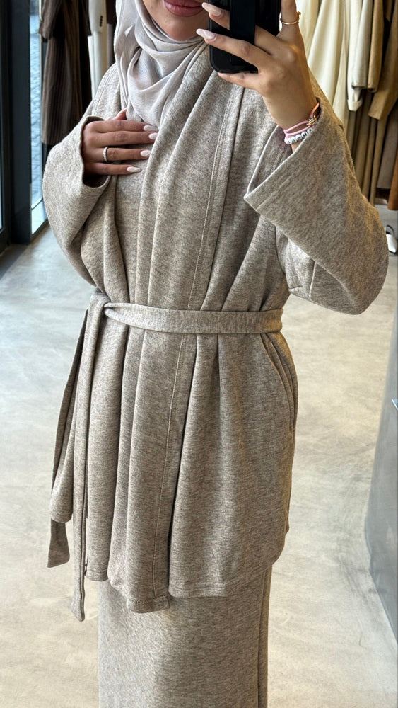 3PC Casual Tank Top Skirt Set