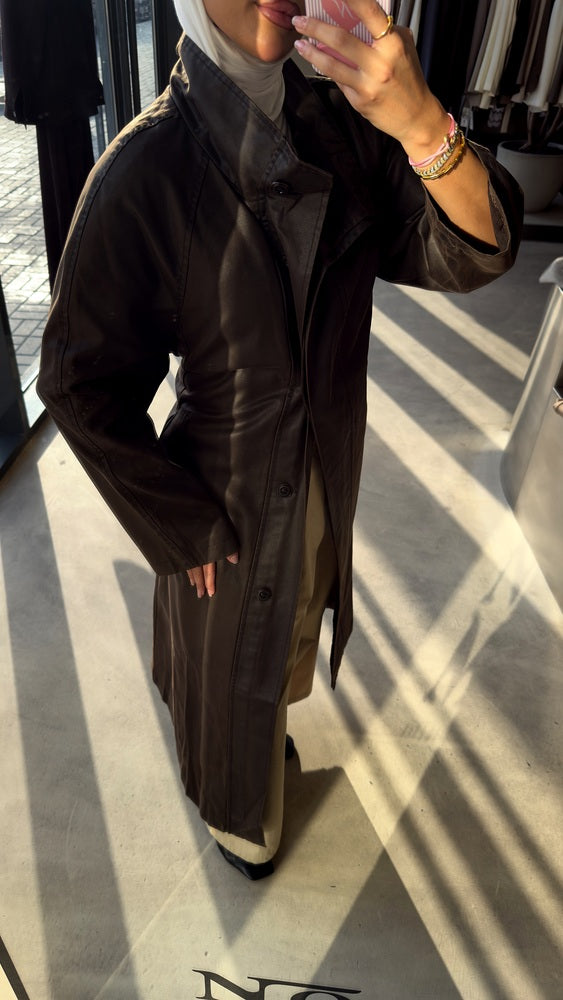 Longline Belted Jacket