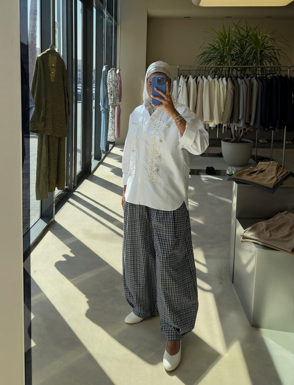 Baggy Tartan Trousers