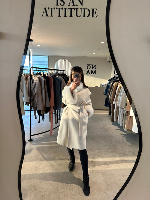 Fur Collar Design Warm High End Outwear