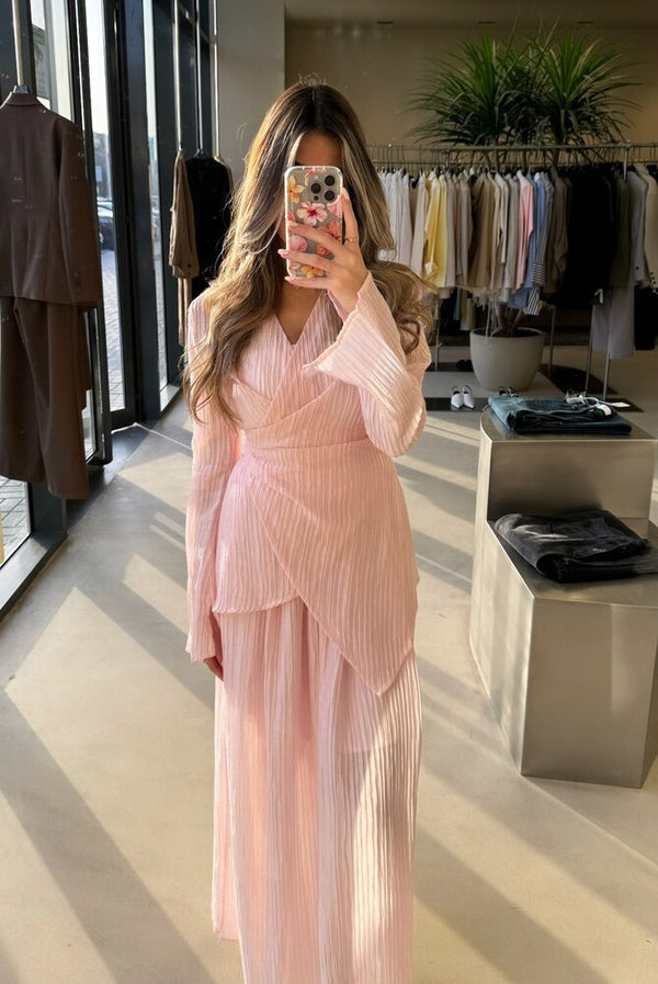 2PC Wrinkled Skirt Sets