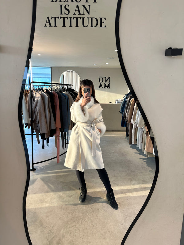 Fur Collar Design Warm High End Outwear