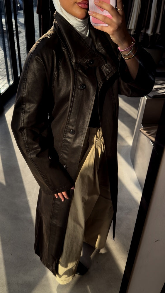 Longline Belted Jacket