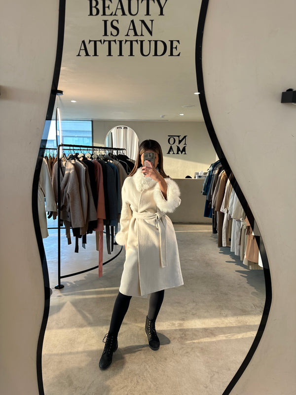 Fur Collar Design Warm High End Outwear