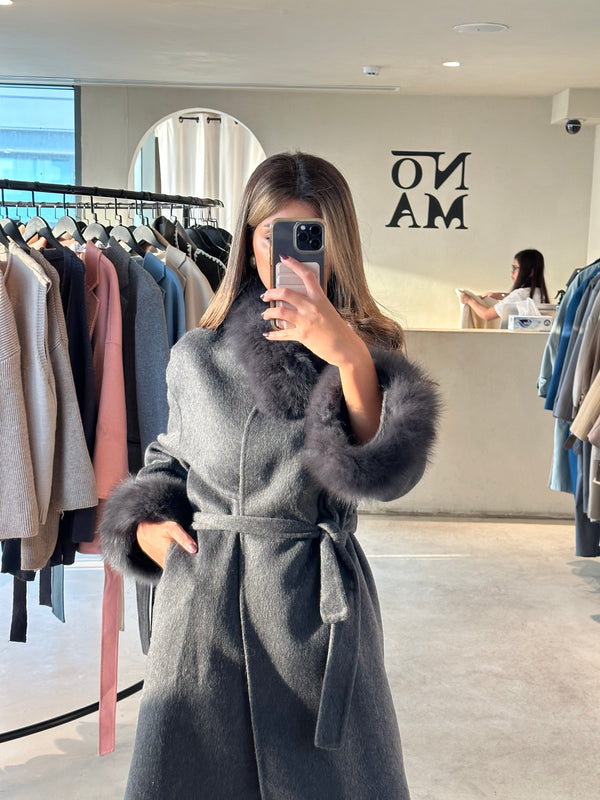 Fur Collar Design Warm High End Outwear