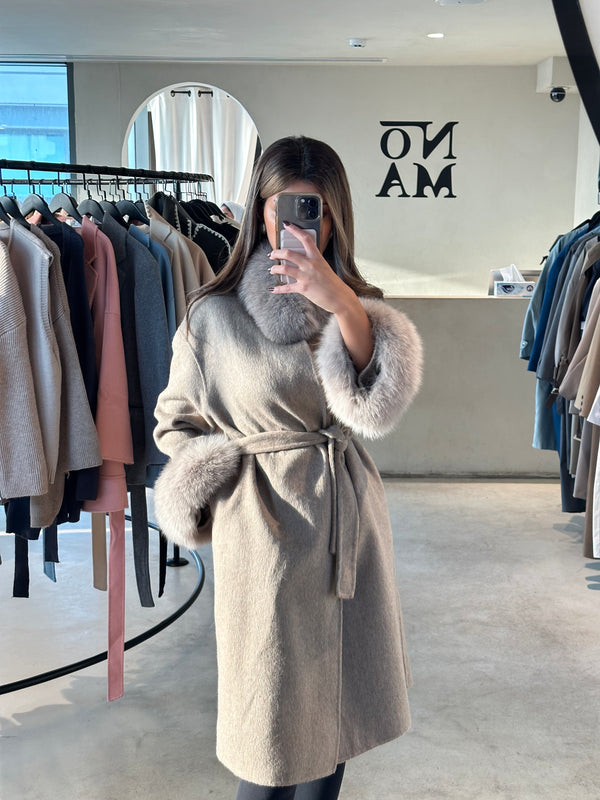 Fur Collar Design Warm High End Outwear