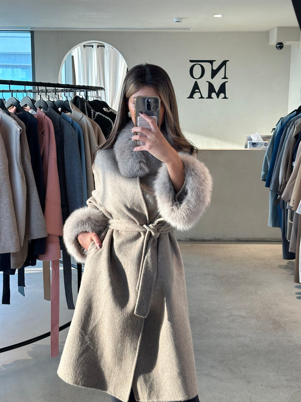 Fur Collar Design Warm High End Outwear