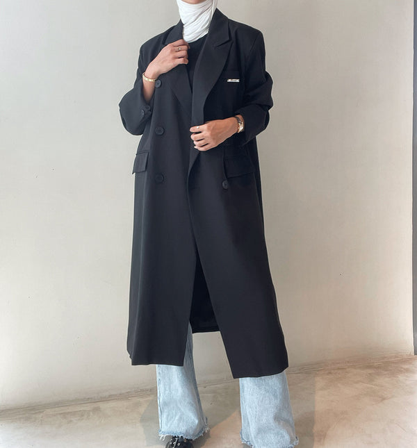 Fashion Women's  Coat Turn-down Collar Loose