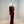 Maroon Stand Collar Spliced 2PC SetX