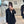 Open Wire Pockets Black Straight Suit Jackets